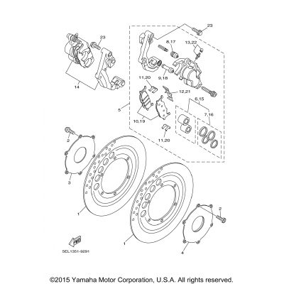 Front Brake Caliper