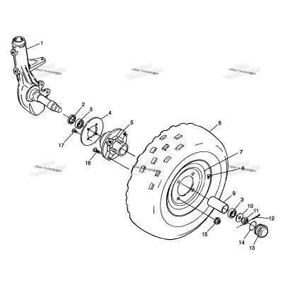 Front Wheel Sport 400L