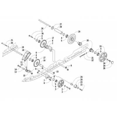 IDLER WHEEL ASSEMBLY