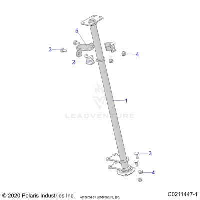 STEERING POST - A25SEG50B1/B3 (C0211447-1)