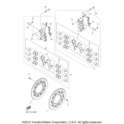 Front Brake Caliper