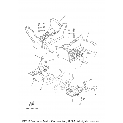 Stand Footrest