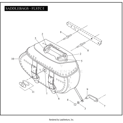 SADDLEBAGS - FLSTC/I