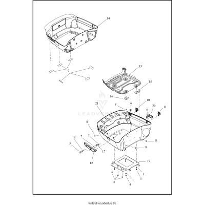 TOUR-PAK (BOTTOM) - FLHLT
