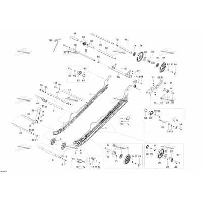 Rear Suspension - Lower Section - Swt - Wt