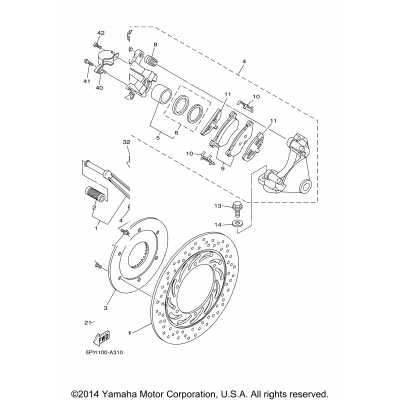 Rear Brake Caliper