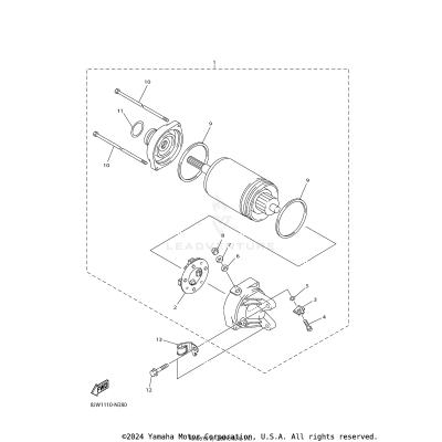 STARTING MOTOR