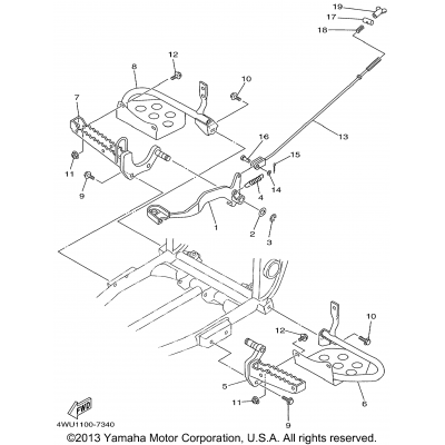 Stand Footrest