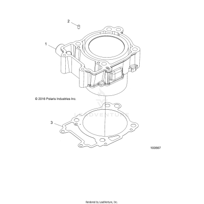 ENGINE, CYLINDER - A19SEA50B1/B7/SEE50B7/B3/SEG50B4 [100567]