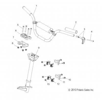 Steering, Upper & Handlebar S11cn8gsa/Gsb/Gea