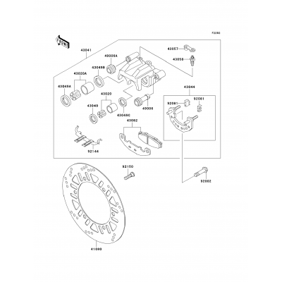 Front Brake(F15∼F17)