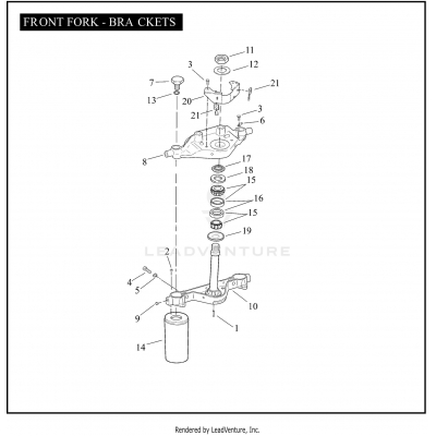 FRONT FORK - BRACKETS