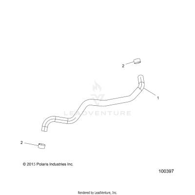 ENGINE, COOLING BYPASS - A19SXE95FR (100397)
