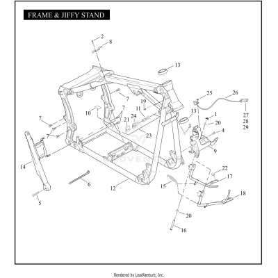 FRAME & JIFFY STAND