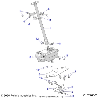 STEERING POST and EPS - A25SJE57CP/EP (C102260-7)