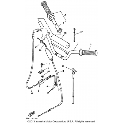 Steering Handle - Cable