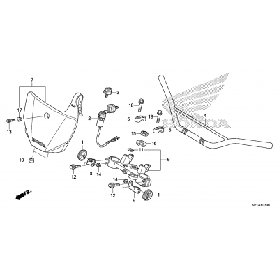 HANDLEBAR / TOP BRIDGE