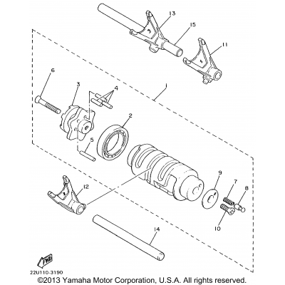 Shift Cam Fork