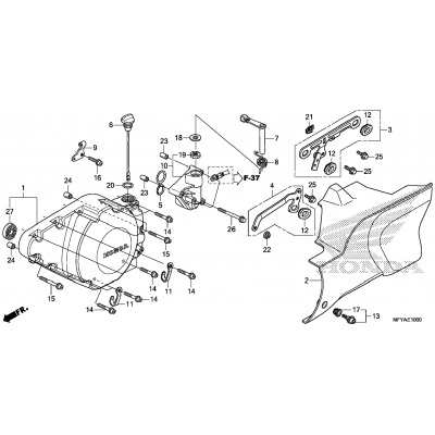 LEFT CRANKCASE COVER