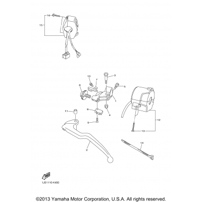 Handle Switch Lever