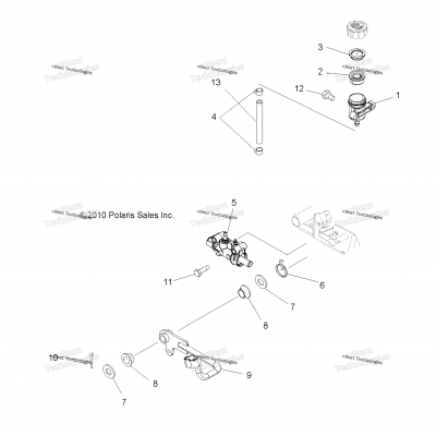 Brakes, Pedal & Rear Master Cylinder