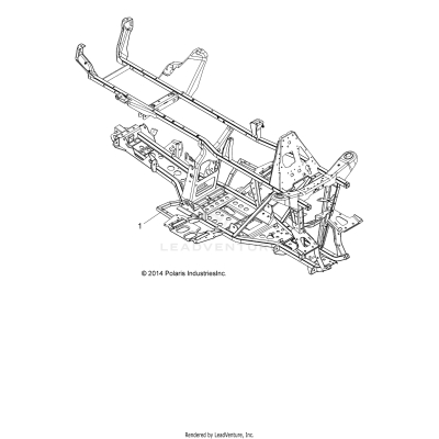 CHASSIS, FRAME - A19SEP57P1/SES57P5/7/SET57P1/7 (49ATVFRAME15570AA)