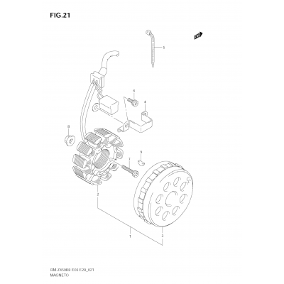 MAGNETO (RM-Z450 K8/K9)