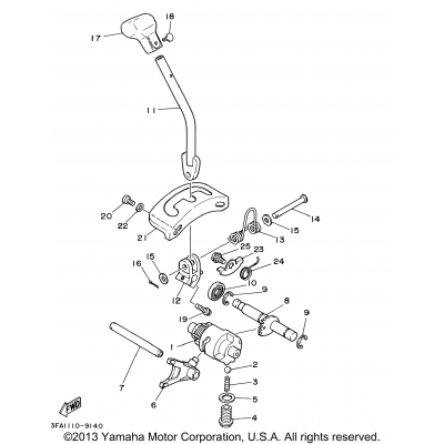 Shift Cam Fork