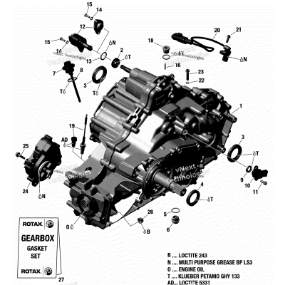 Gear Box And Components - 420686758 - Base