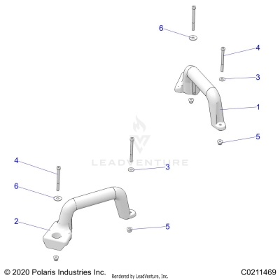 BODY, HANDGRIPS - A25SXE95PP (C0211469)