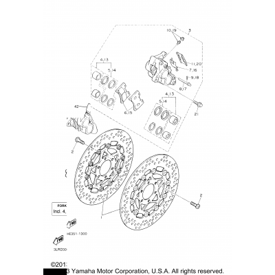 Front Brake Caliper