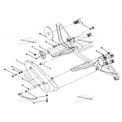 Right Hand Chain Cover Assembly