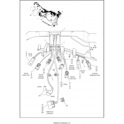 WIRING HARNESS, MAIN - (3 OF 9)