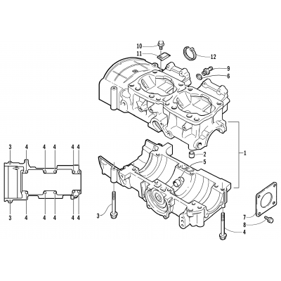 CRANKCASE ASSEMBLY