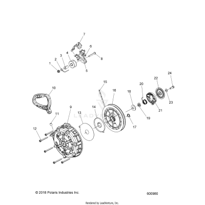 ENGINE, RECOIL STARTER - S20EKL8RS ALL OPTIONS (600980)