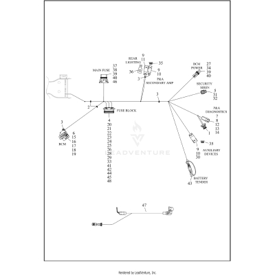 WIRING HARNESS, MAIN (8 OF 8)