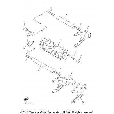 Shift Cam Fork