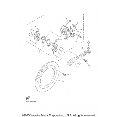 Rear Brake Caliper