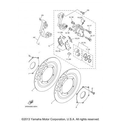 Front Brake Caliper