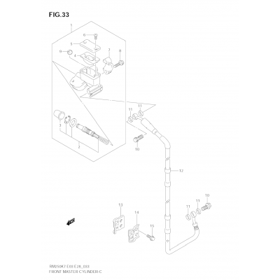 FRONT MASTER CYLINDER