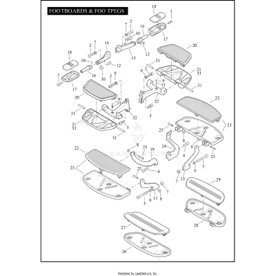 FOOTBOARDS & FOOTPEGS