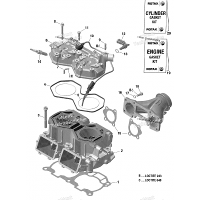 Cylinder And Cylinder Head