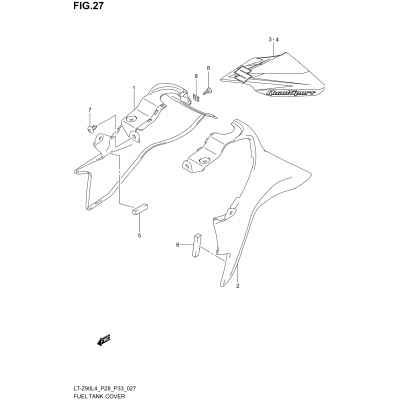 FUEL TANK COVER