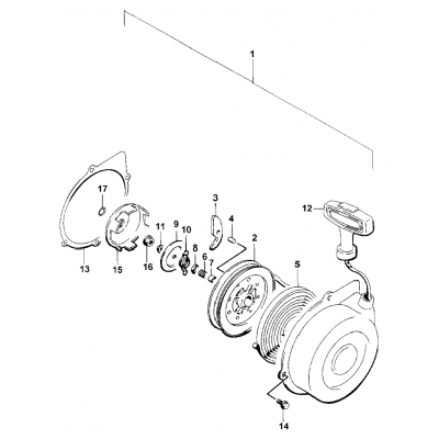 RECOIL STARTER ASSEMBLY