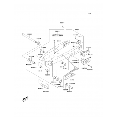 Swingarm(KLX400-B1)