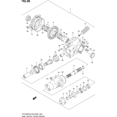 FINAL BEVEL GEAR (REAR)