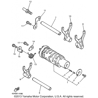 Shift Cam Fork