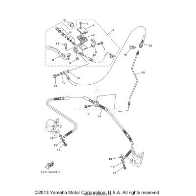 FRONT MASTER CYLINDER