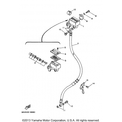 Front Master Cylinder