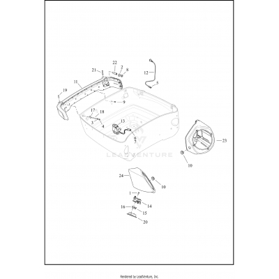 LAMPS AND SPEAKER HOUSINGS, ULTRA TOUR-PAK